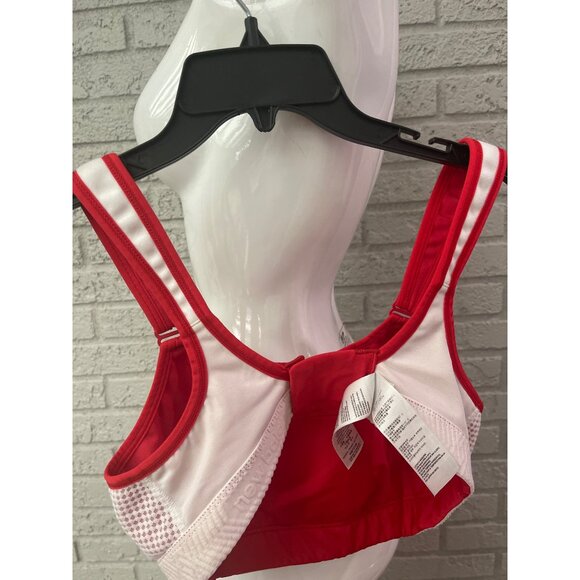 New Balance Women Red Sports Bra Size 32D - Picture 9 of 11
